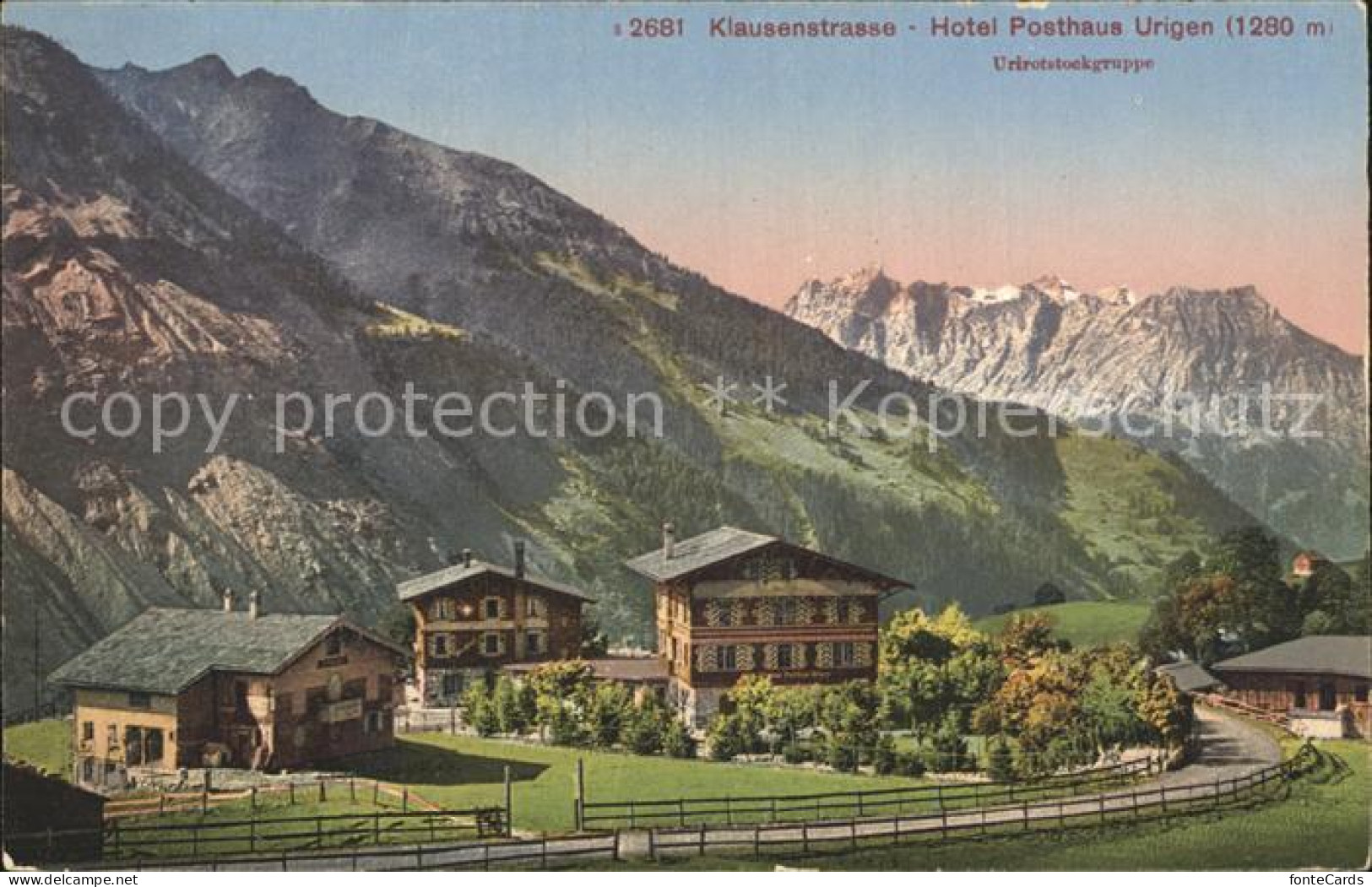 12344623 Klausenstrasse Hotel Posthaus Urigen Klausenstrasse - Sonstige & Ohne Zuordnung