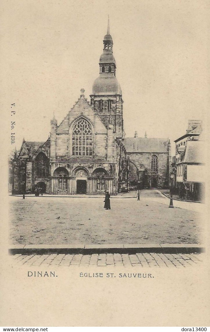 CPA22- DINAN- Eglise Saint-Sauveur - Dinan