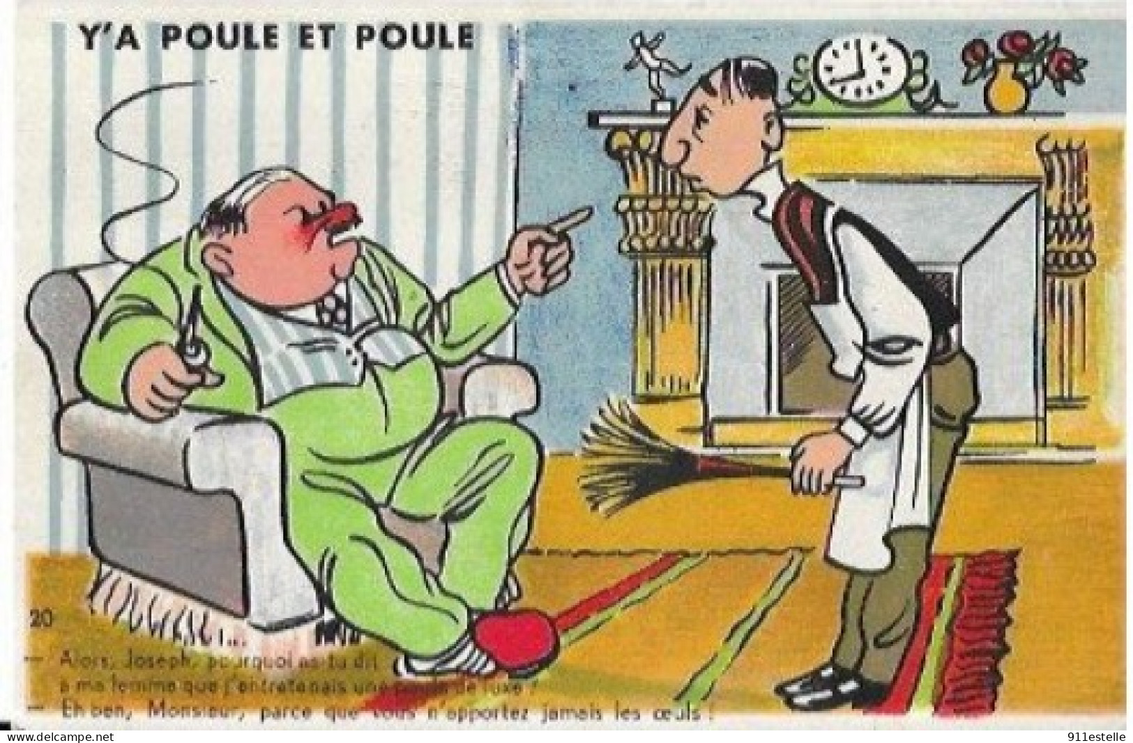 Y A Poule Et Poule - Humour