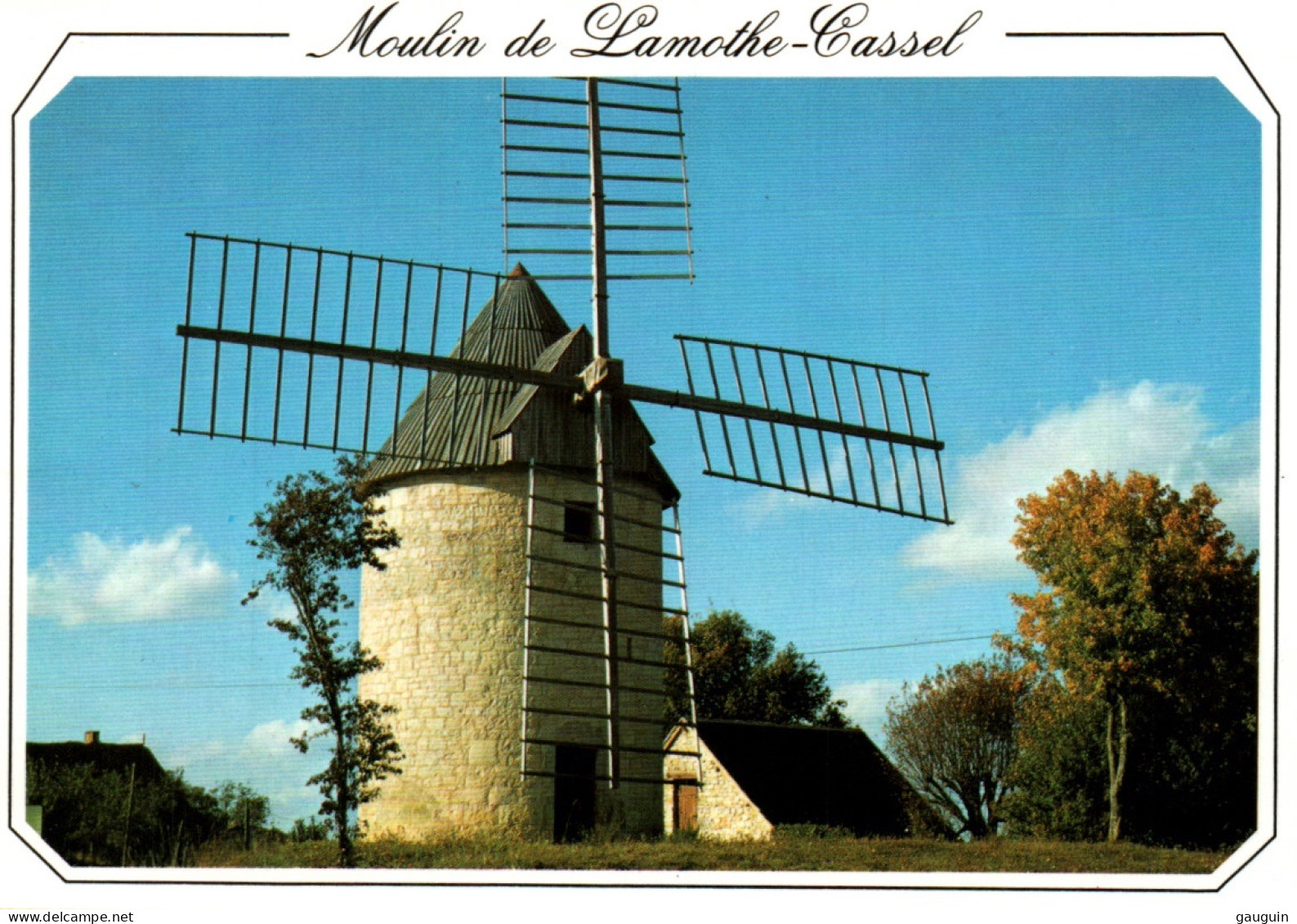 CPM - MOULIN à VENT - LAMOTHE-CASSEL - Ancien Moulin - Editions Quercynoises - Mulini A Vento