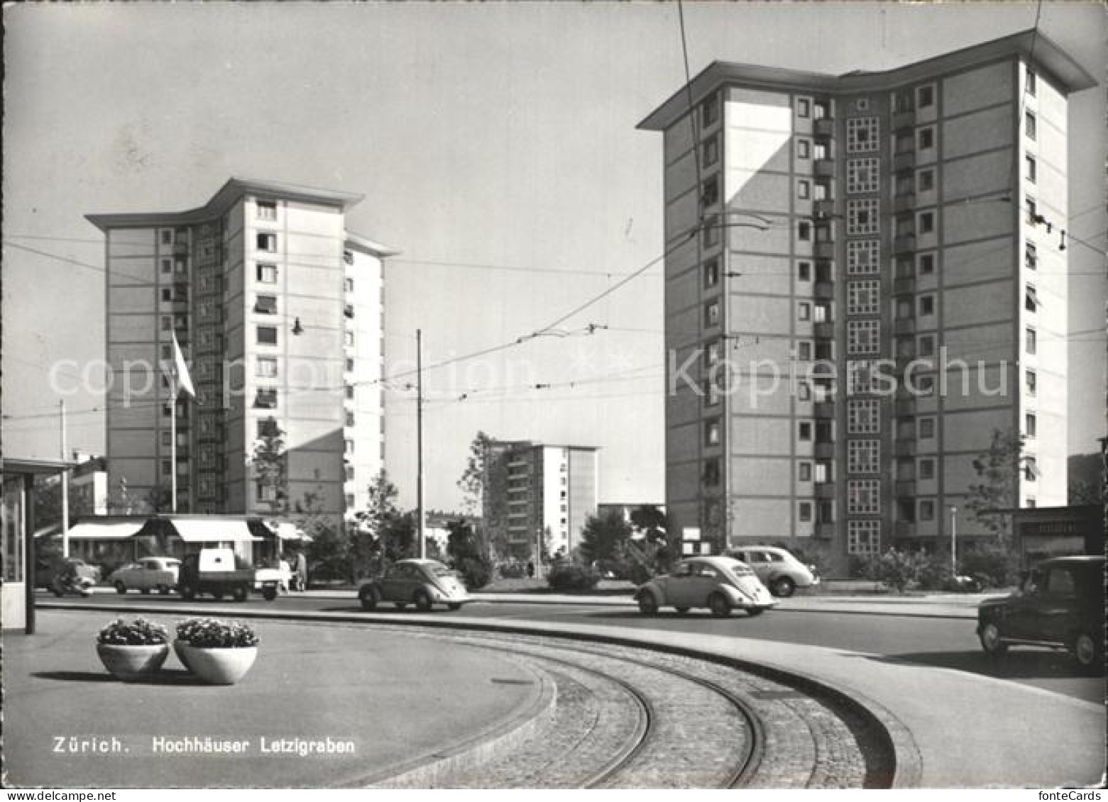 12342021 Zuerich Hochhaeuser Letzigraben Zuerich - Sonstige & Ohne Zuordnung