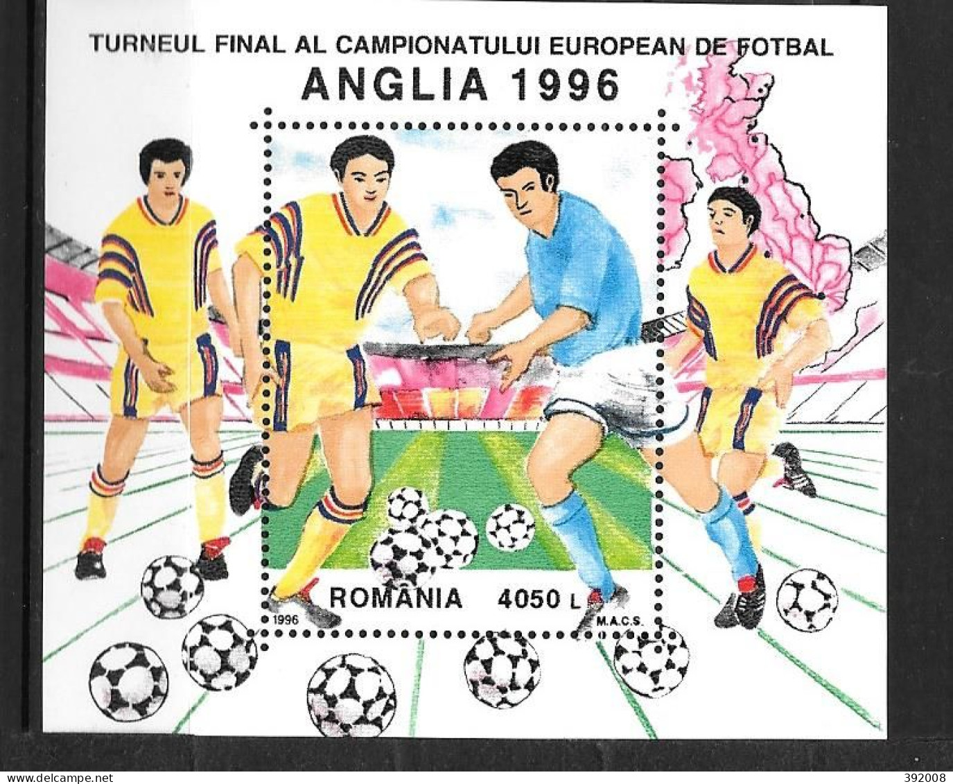 EURO 1996 - ROUMANIE - BF 243 **MNH - Fußball-Europameisterschaft (UEFA)