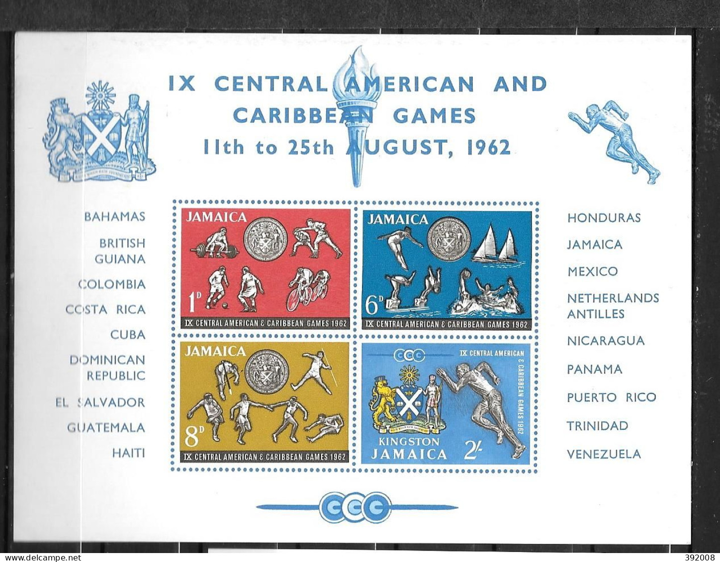 JAMAIQUE - 1962 - BF 2 **MNH - - Other & Unclassified