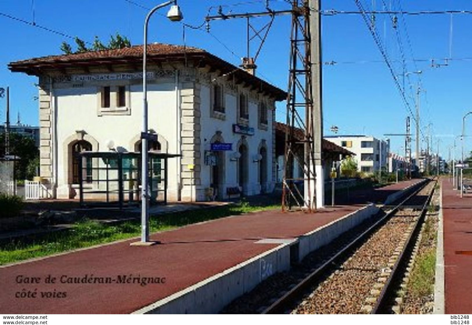 [33] Gironde > Bordeaux Cauderan Gare Les Voies Reproduction - Bordeaux