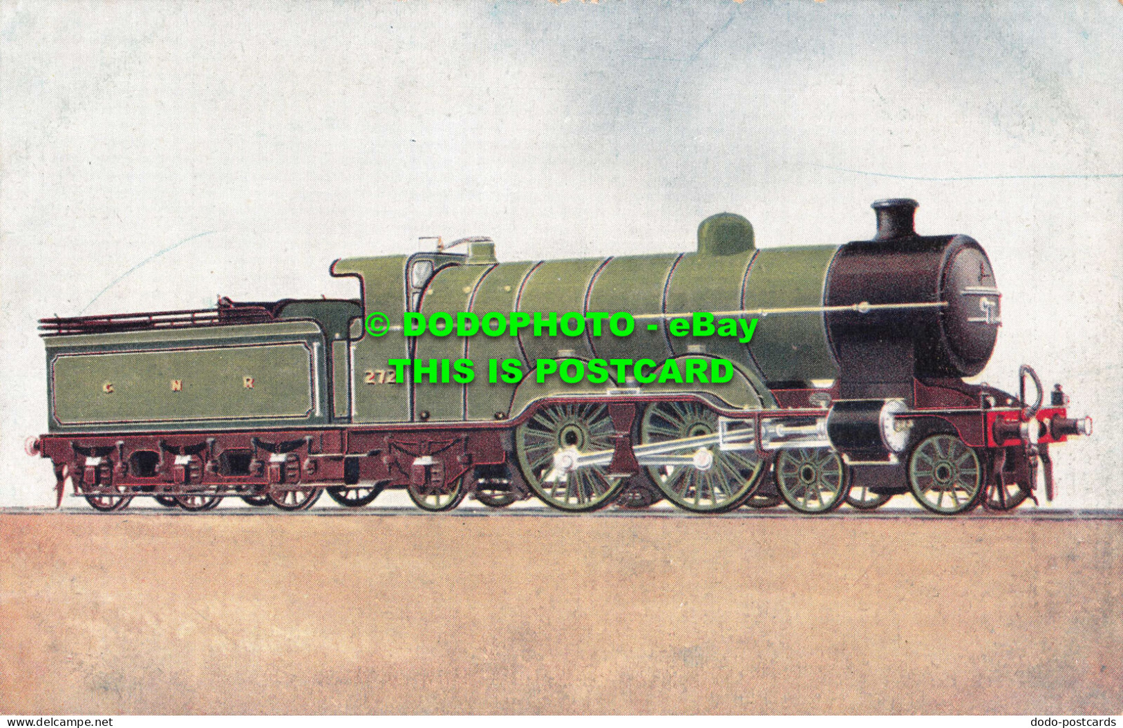 R546834 G. N. R. Express Passenger Engine. No. 272. Photochrom - World