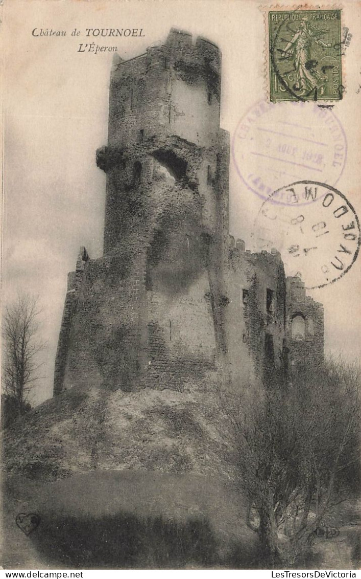 FRANCE - Volvic - Château De Tournoël - L'éperon - Carte Postale Ancienne - Volvic