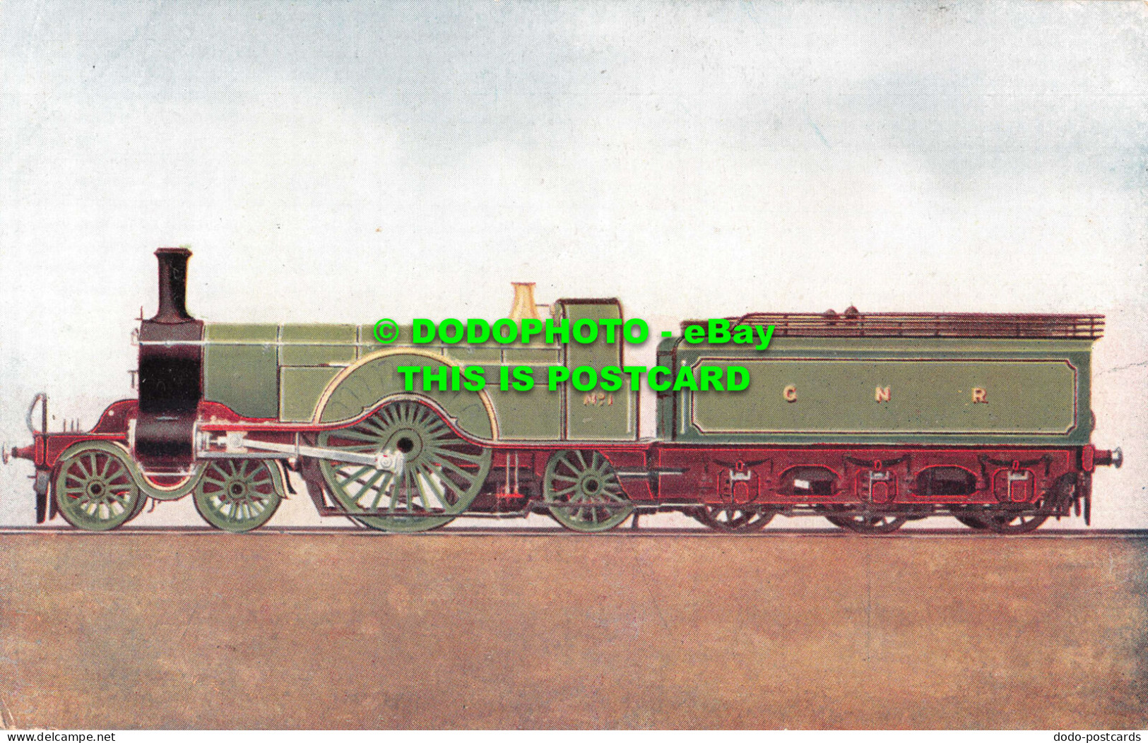 R546846 G. N. R. Express Passenger Engine. No. 1. Photochrom - World