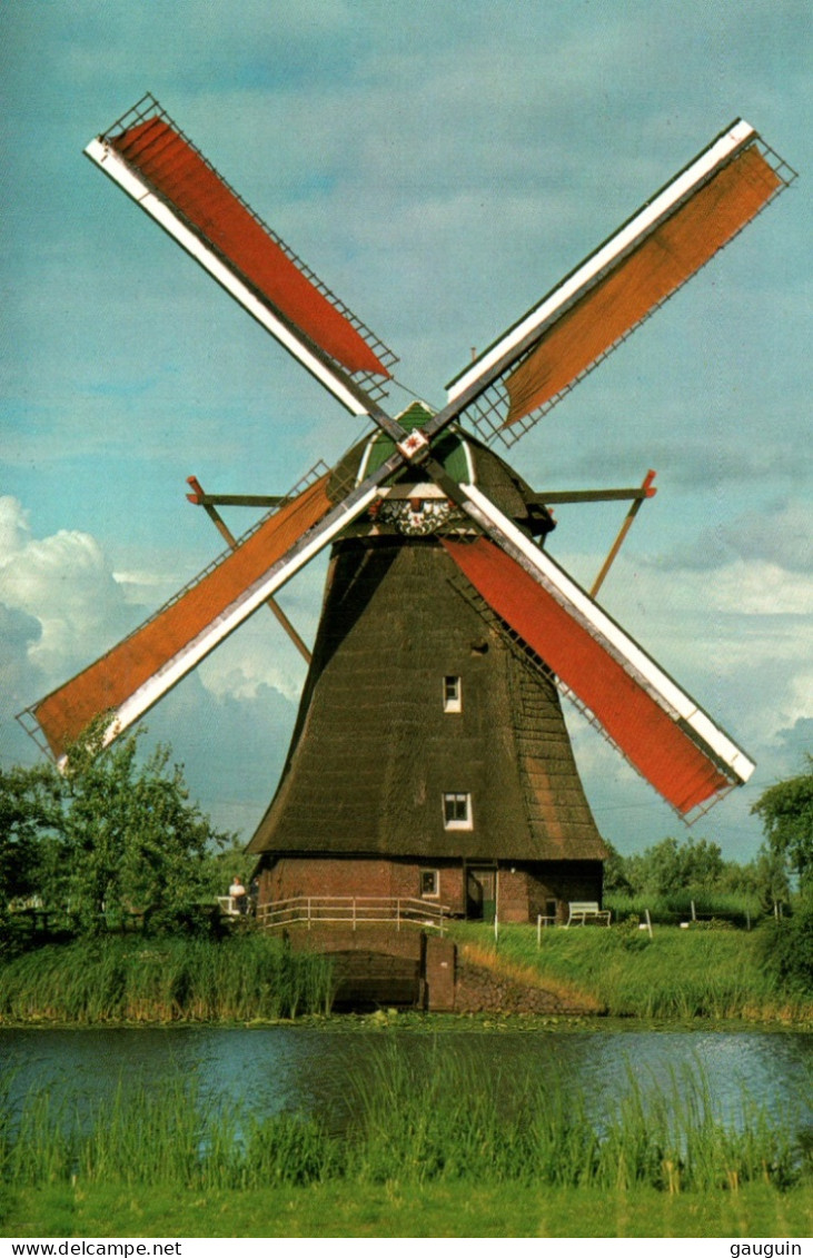 CPM - MOULIN à VENT - KINDERDIJK - Moulins De Drainage - Polder "L'Overwaard ... - Mulini A Vento