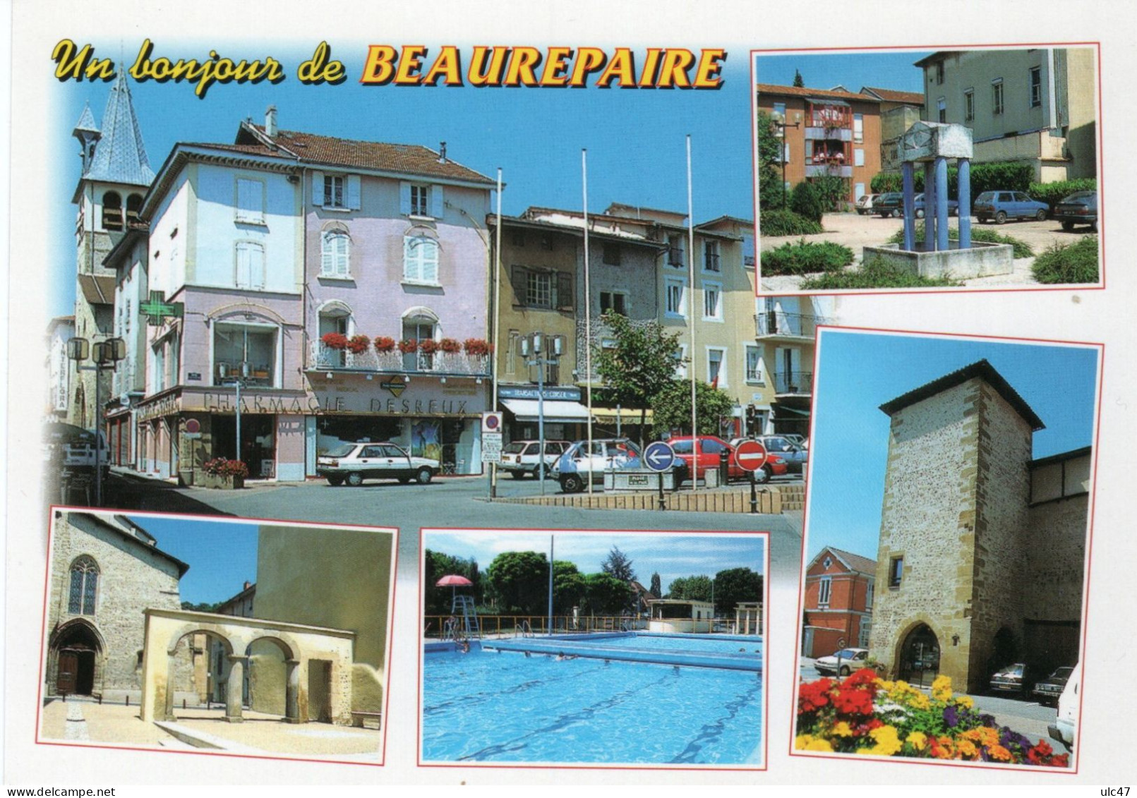 - 38 - BEAUREPAIRE En DAUPHINE (Isère) - Un Bonjour De BEAREPAIRE - Multi Vues - - Beaurepaire