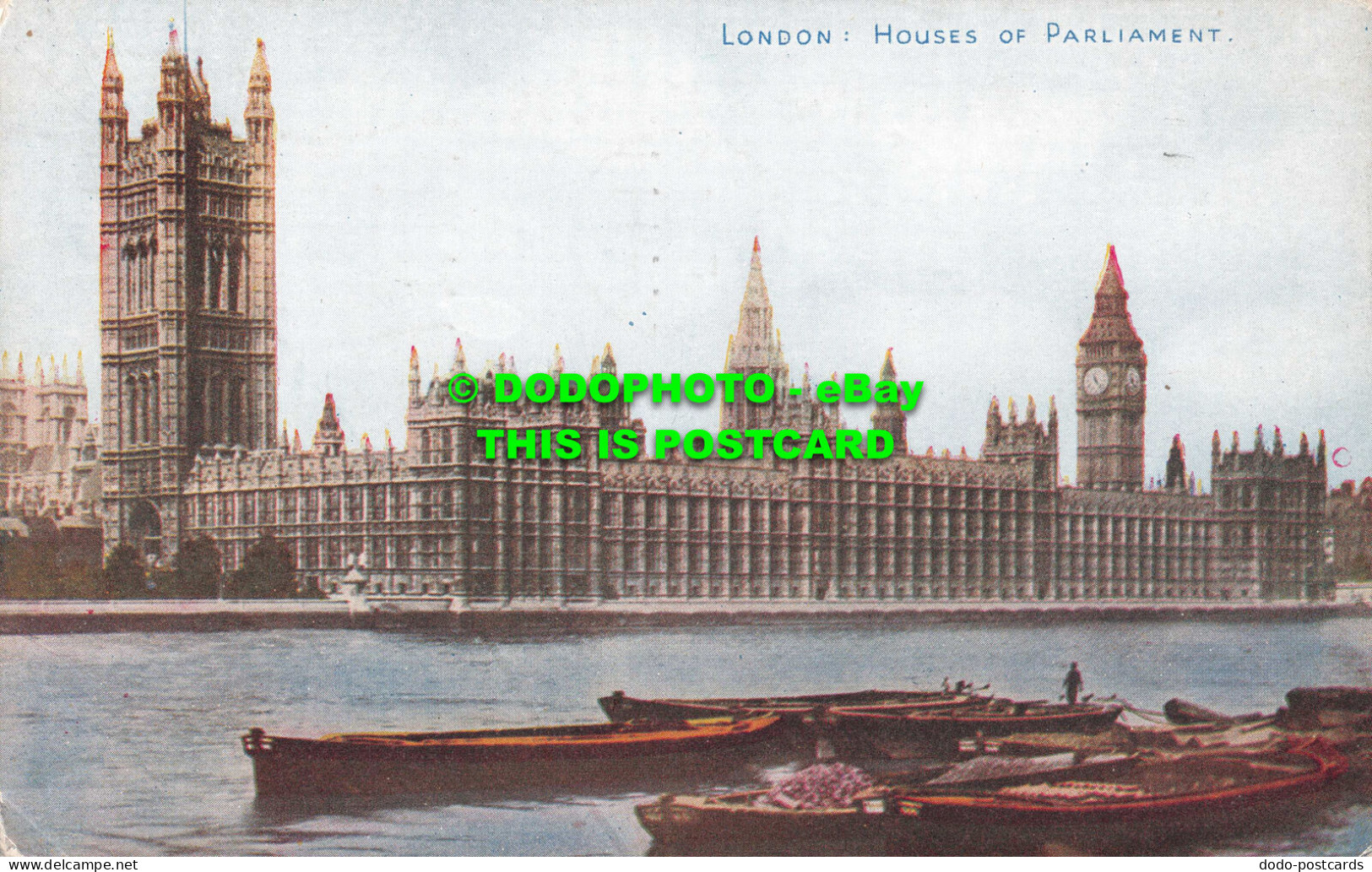 R547332 London. Houses Of Parliament. Photochrom. 1949 - Autres & Non Classés