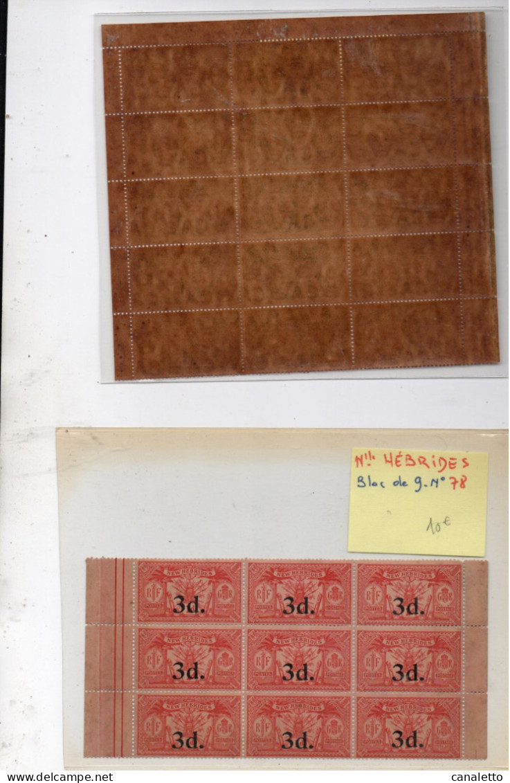 NOUVELLES HEBRIDES - Unused Stamps
