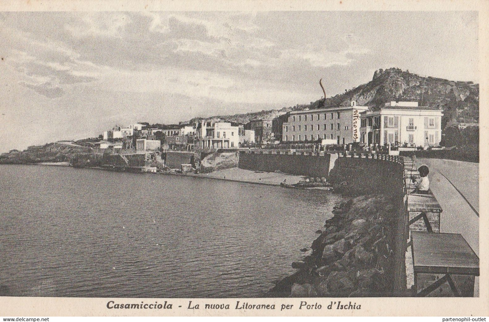 Cartolina - Postcard /  Viaggiata /  Casamicciola - La Nuova Litoranea. - Altri & Non Classificati