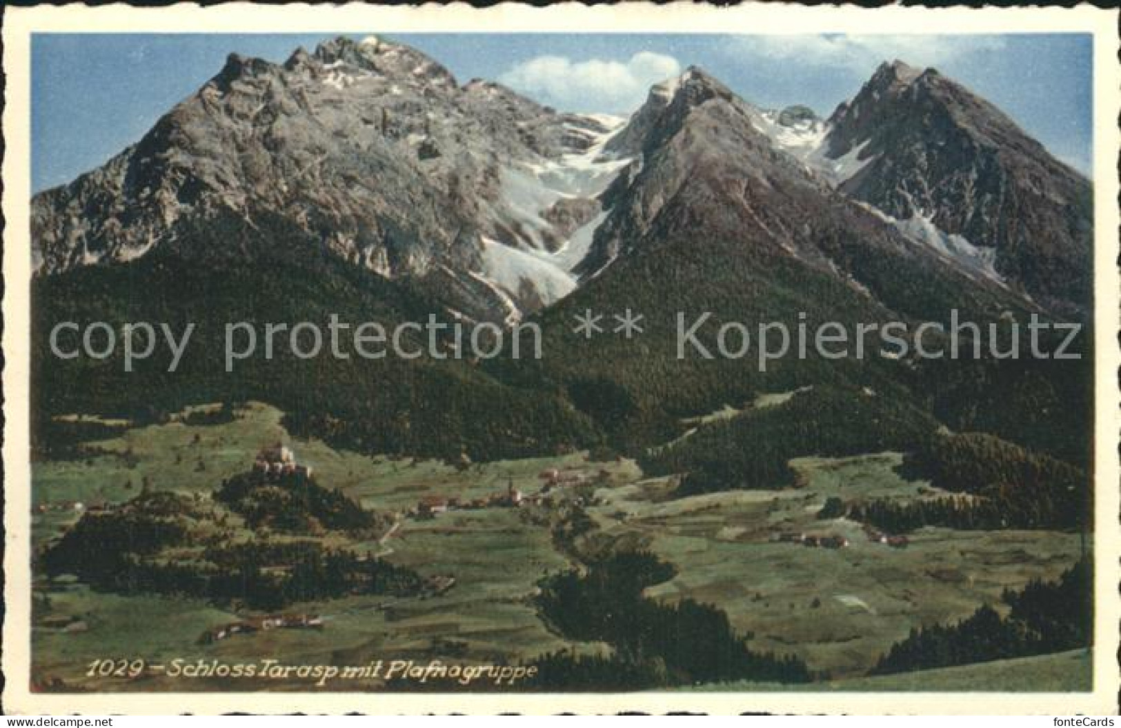 12341218 Tarasp Schloss Plafnagruppe Tarasp - Autres & Non Classés