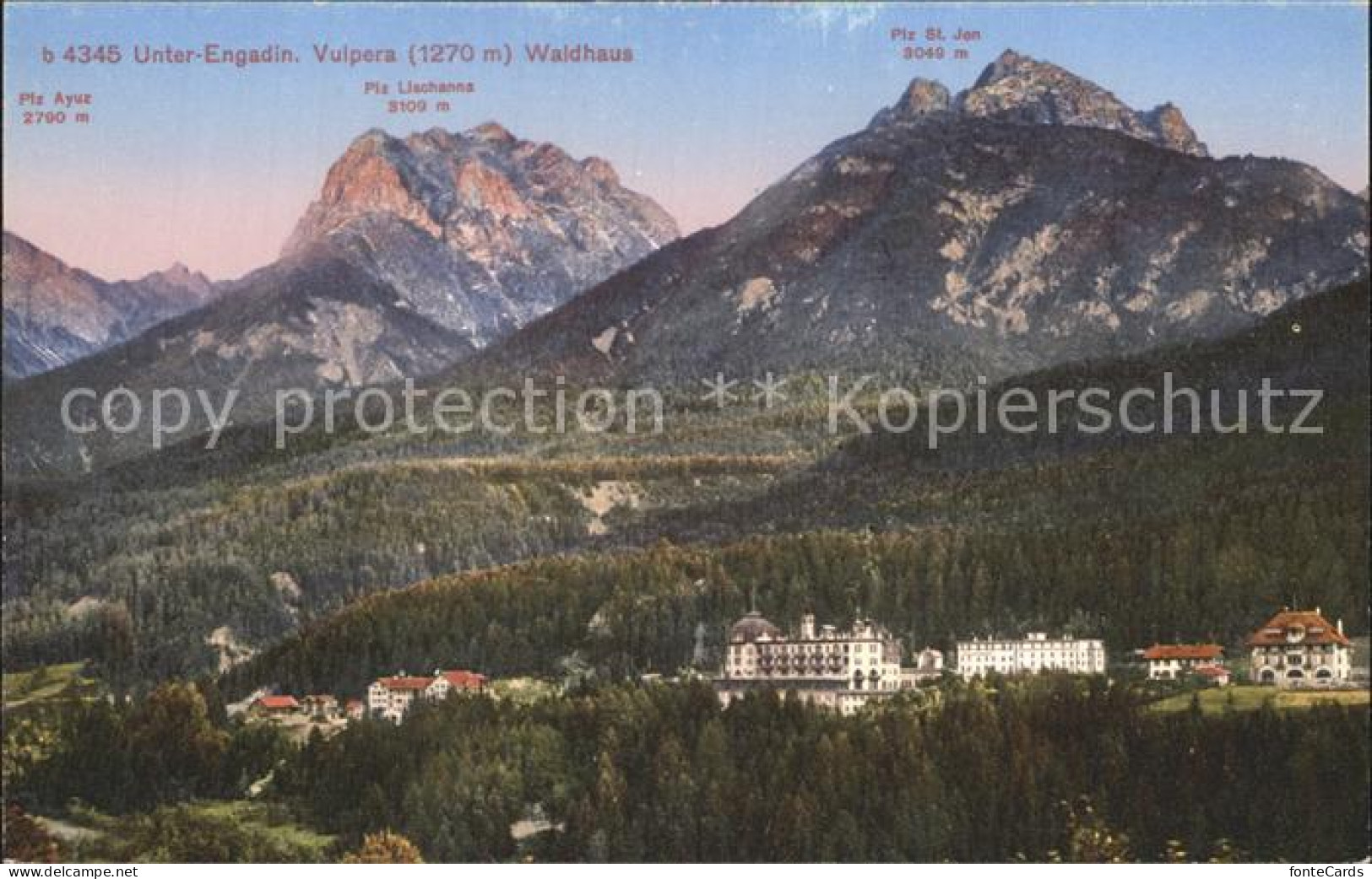 12341200 Engadin GR Vulpera Waldhaus   - Other & Unclassified