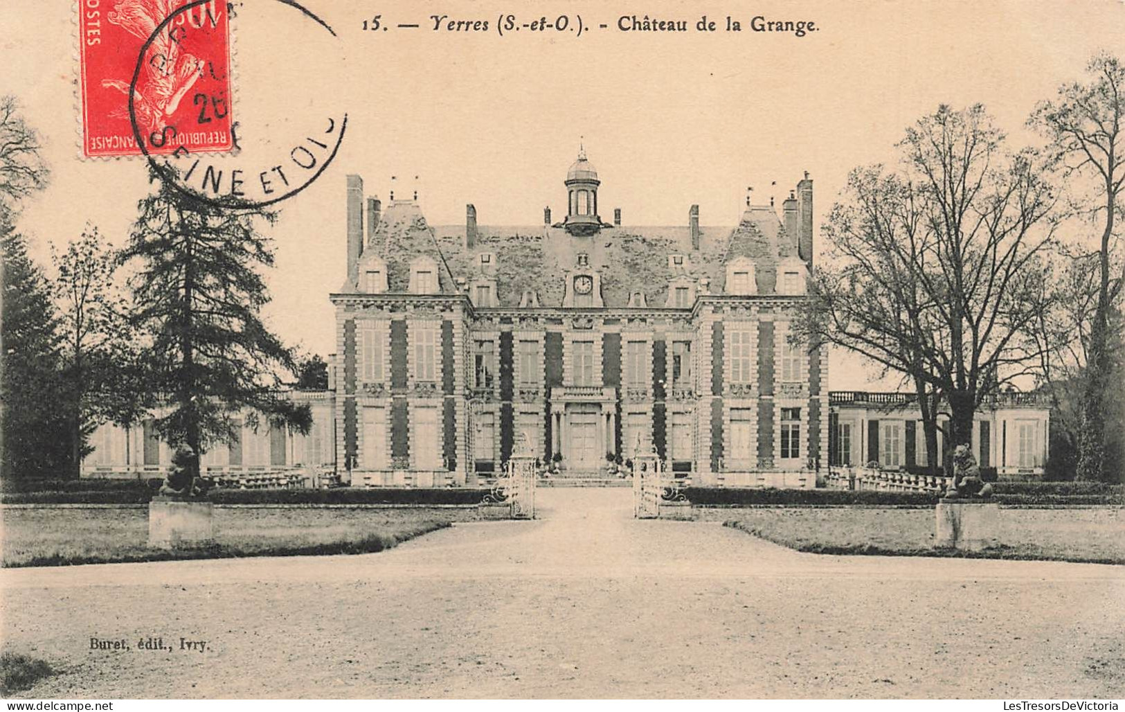 FRANCE - Yerres - Château De La Grange - Carte Postale Ancienne - Yerres