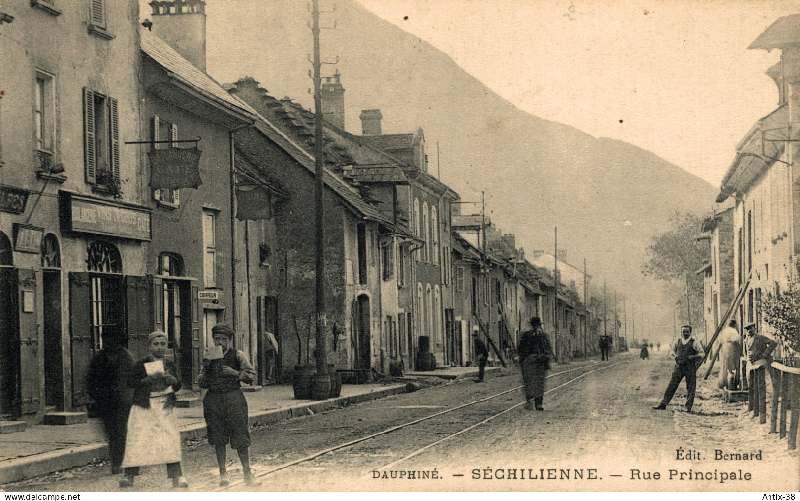 N78 - 38 - SÉCHILIENNE - Isère - Rue Principale - Autres & Non Classés