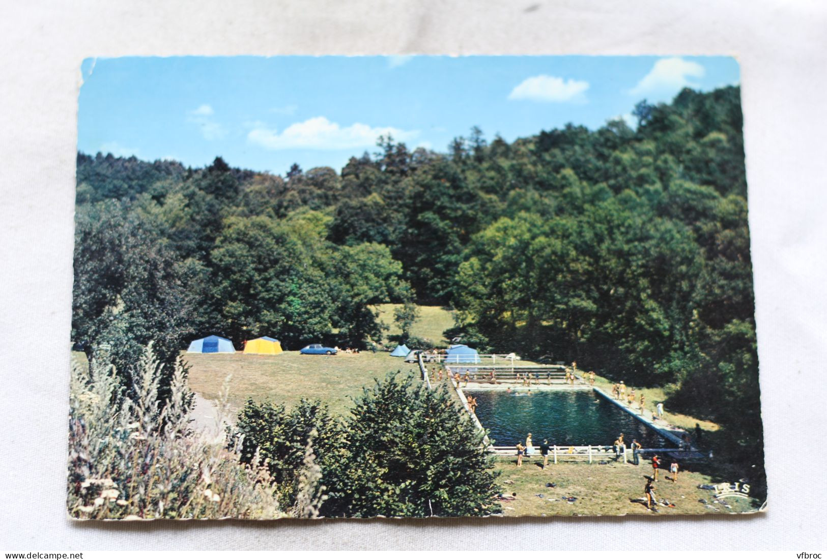 N513, Cpm, Corrèze, La Piscine Et Le Camping, Corrèze 19 - Sonstige & Ohne Zuordnung