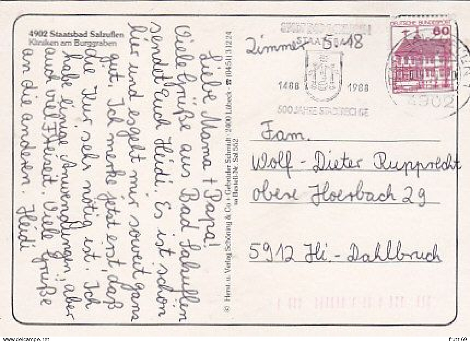 AK 215795 GERMANY - Bad Salzuflen - Kliniken Am Burggraben - Bad Salzuflen