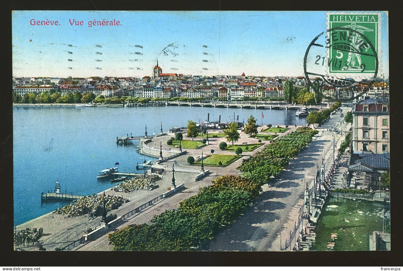 14639 - SUISSE - GENEVE - Vue Générale - Genève