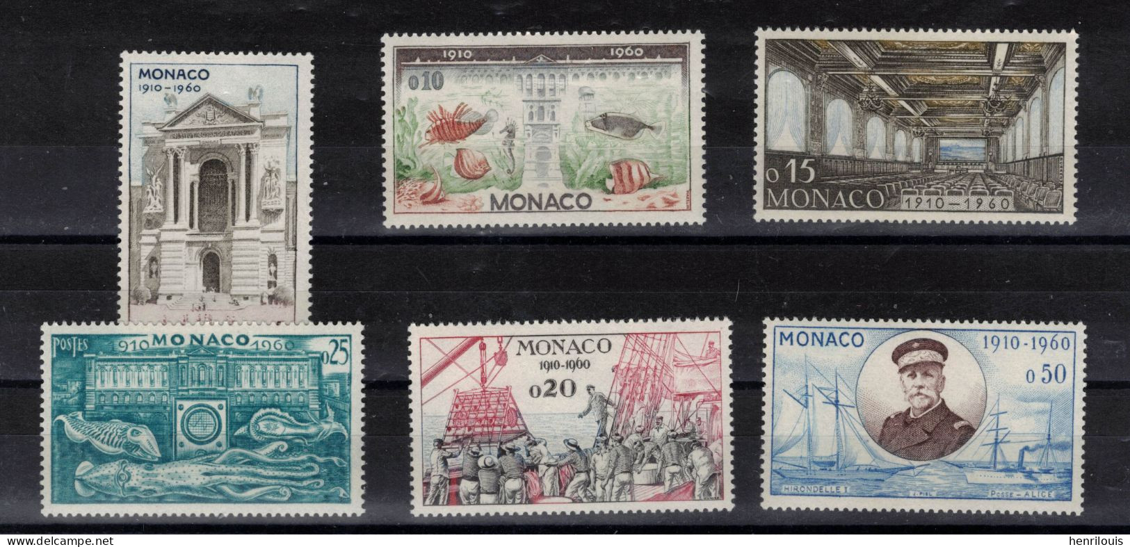 MONACO  Timbres Neufs **  De  1960 ( Ref  MC559 )  Océanographie - Ungebraucht