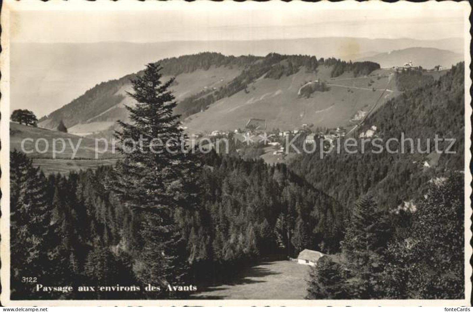 12339970 Les Avants Paysage Aux Environs Les Avants - Other & Unclassified