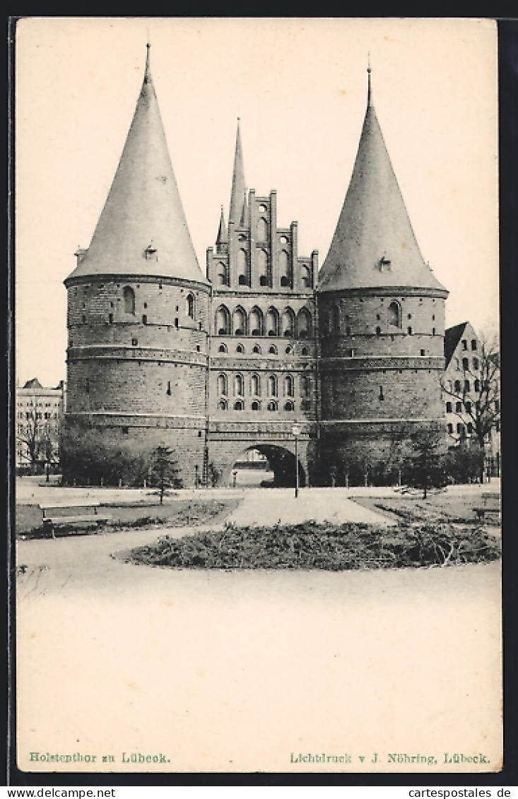 AK Lübeck, Holstentor  - Lübeck