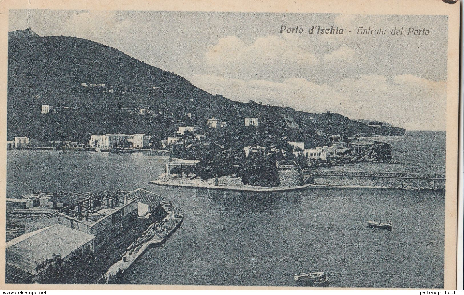 Cartolina - Postcard /  Viaggiata /  Porto D'Ischia - Entrata Del Porto - Autres & Non Classés