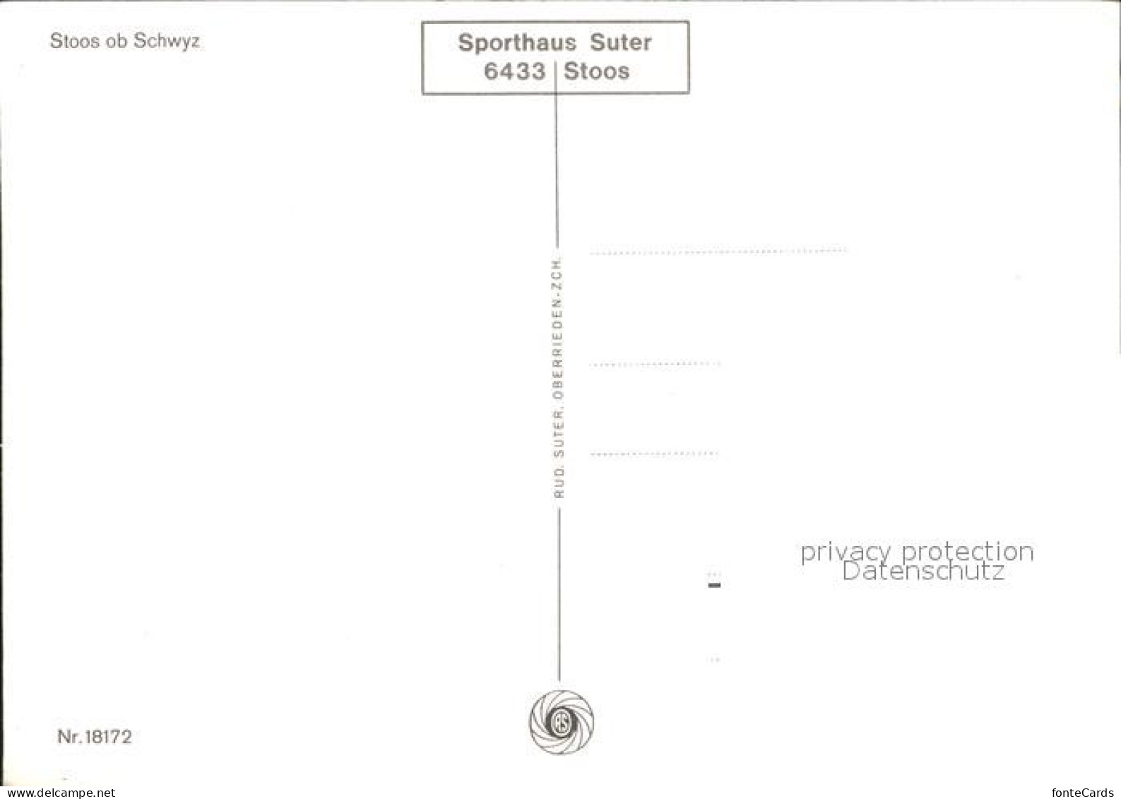 12339284 Stoos SZ Sporthaus Suter  Stoos - Other & Unclassified