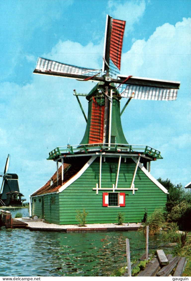 CPM - MOULIN à VENT - Zaandam De Zaanse Schans Molen "De Huisman" ... - Windmills