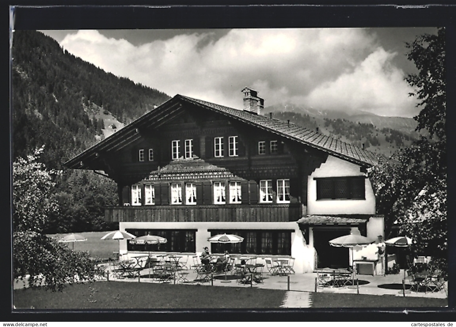 AK Lenk, Gasthof-Restaurant Simmenfälle Mit Terrasse  - Sonstige & Ohne Zuordnung