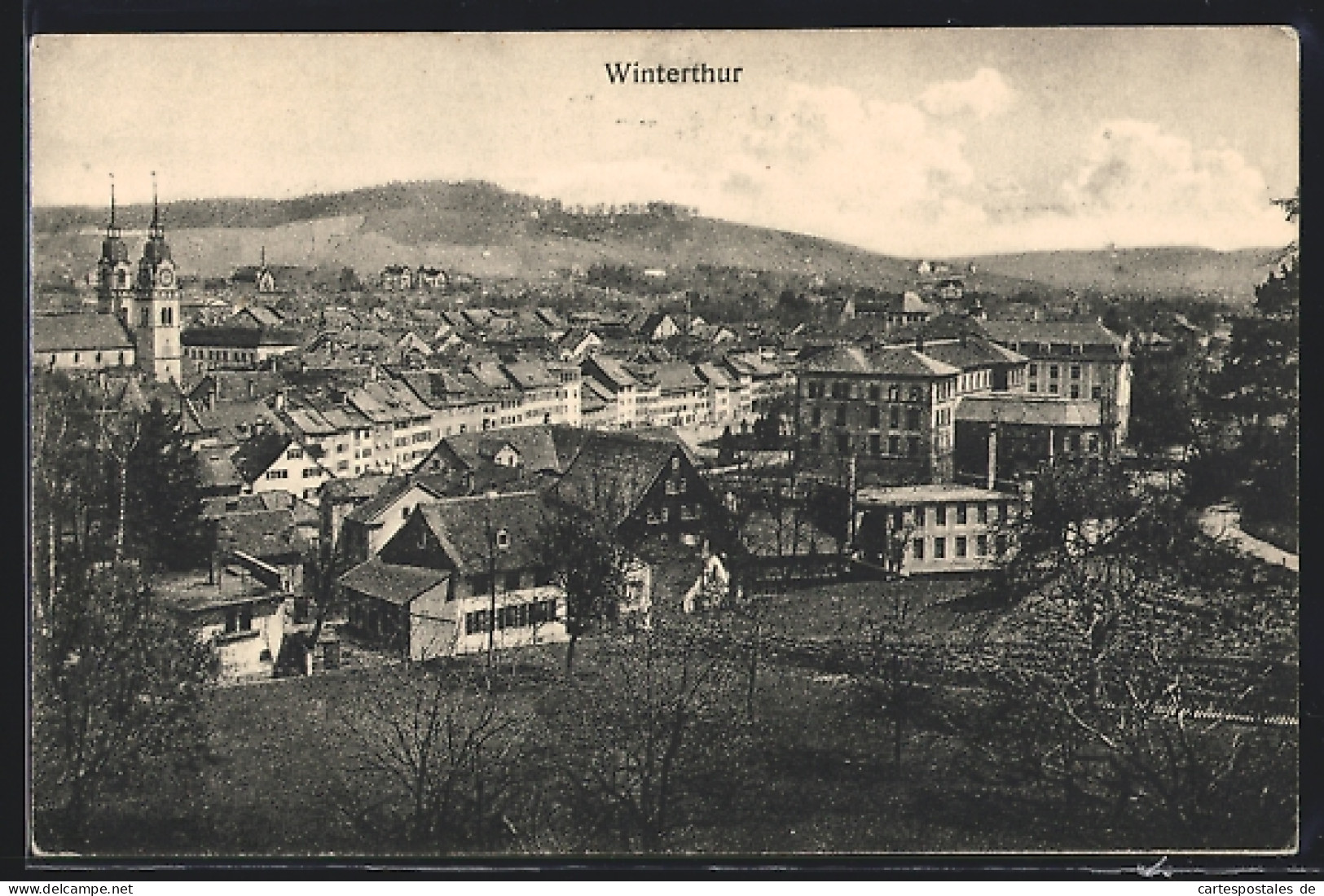 AK Winterthur, Teilansicht Vom Berg Aus  - Other & Unclassified