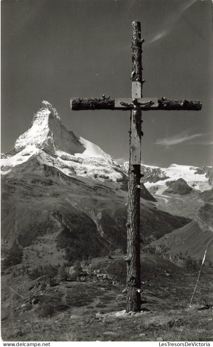 SUISSE - Zermatt - Sunnegga Mit Matterhorn - Carte Postale - Zermatt