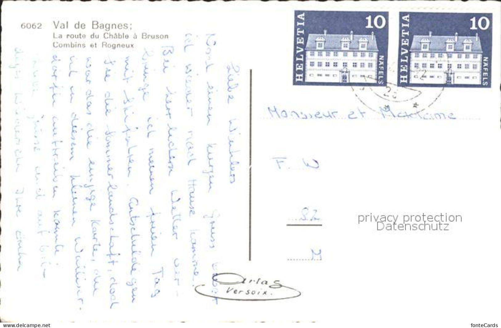 12339161 Bagnes Combins Rogneux Fionnay - Autres & Non Classés