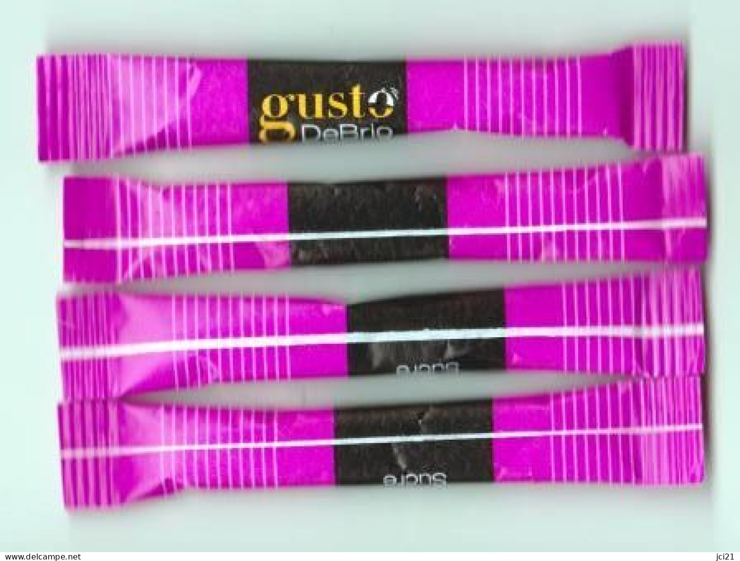 3 Sachet Stick Sucre " GUSTO DE BRIO " (S241) _Di376 - Sucres