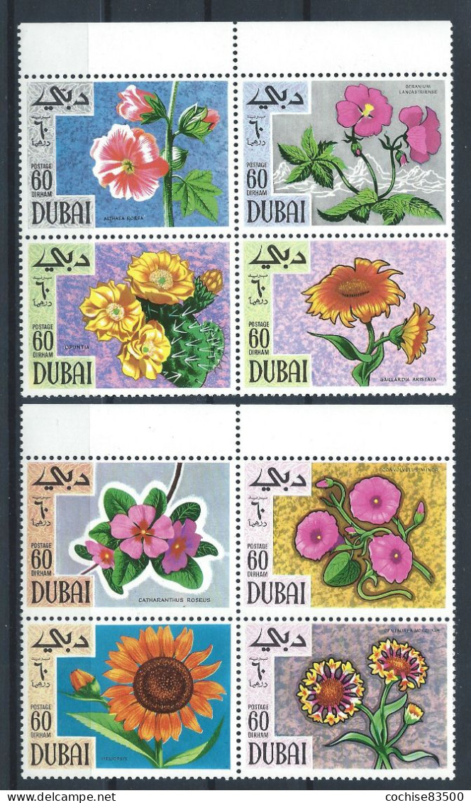 Dubaï N°98** (MNH) 1968 - Fleurs Divers - Dubai