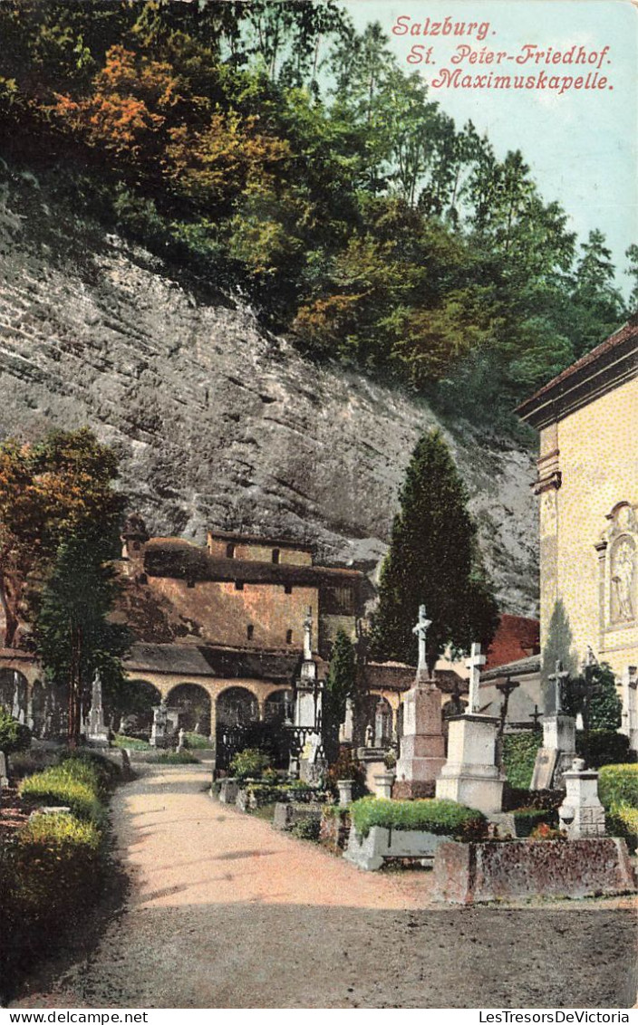 AUTRICHE - Salzburg - St Peter Friedhof - Maximushkapelle - Vue Générale - Carte Postale Ancienne - Salzburg Stadt