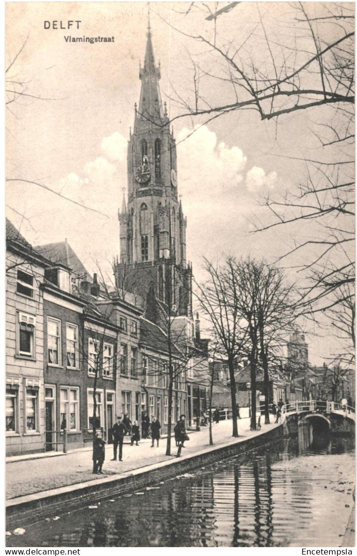 CPA Carte Postale  Pays Bas Delft Vlamingstraat VM80171ok - Delft