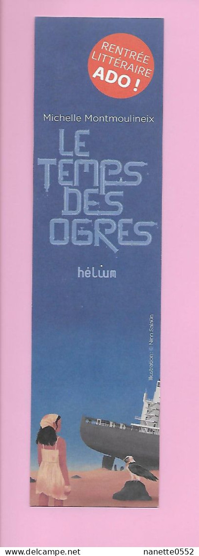 MP - Le Temps Des Ogres - Ed. Hélium - Marcapáginas