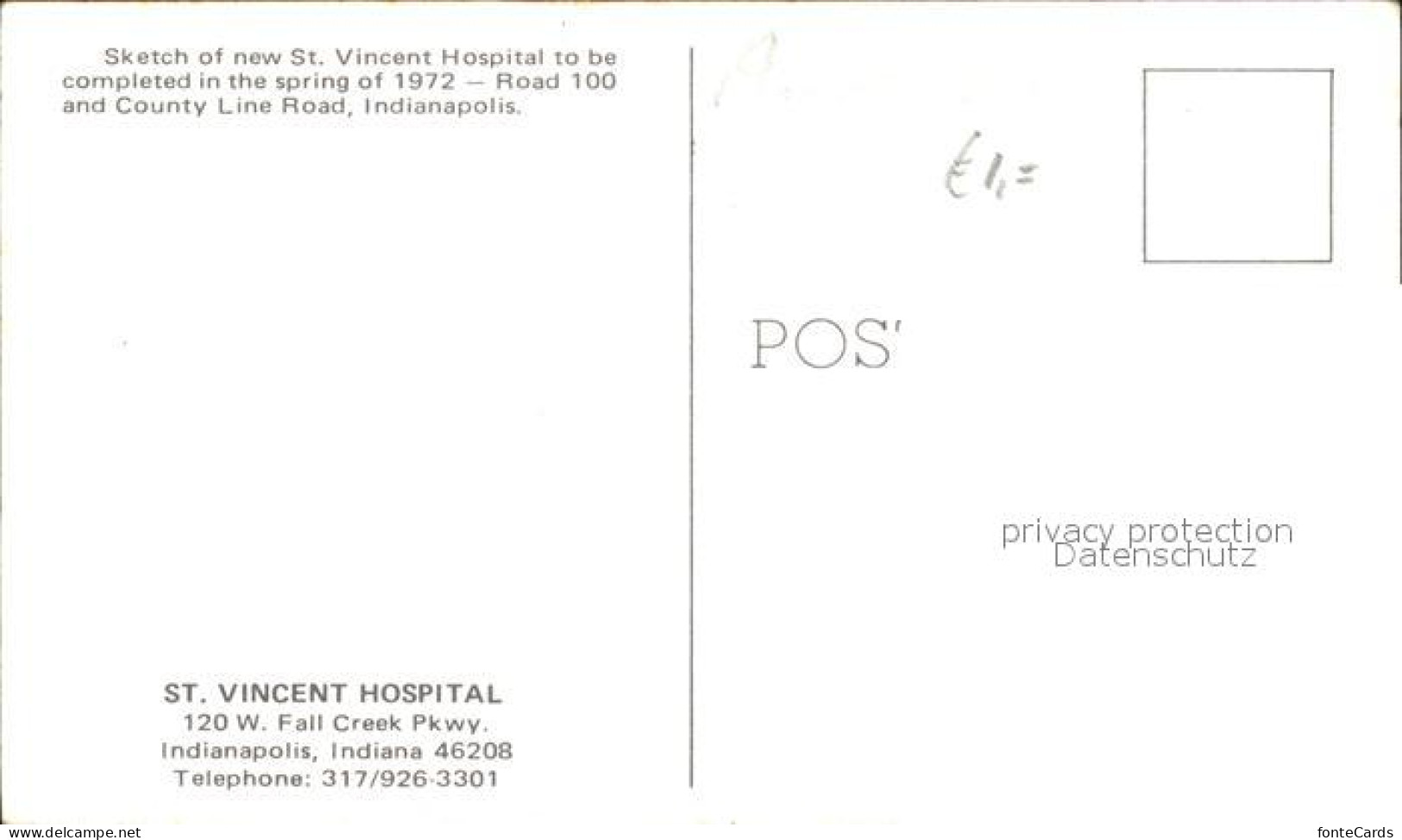 12338239 Indianapolis St. Vincent Hospital - Other & Unclassified