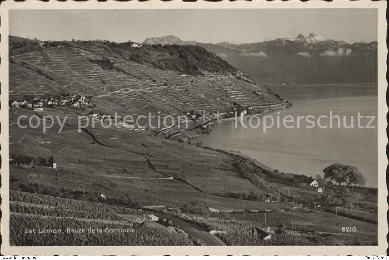 12338204 Lac Leman Genfersee Route De LaCorniche Genf - Andere & Zonder Classificatie