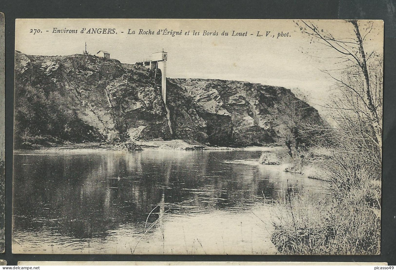 Maine Et Loire , Erigné , La Roche D'erigné Et Les Bord Du Louet - Autres & Non Classés