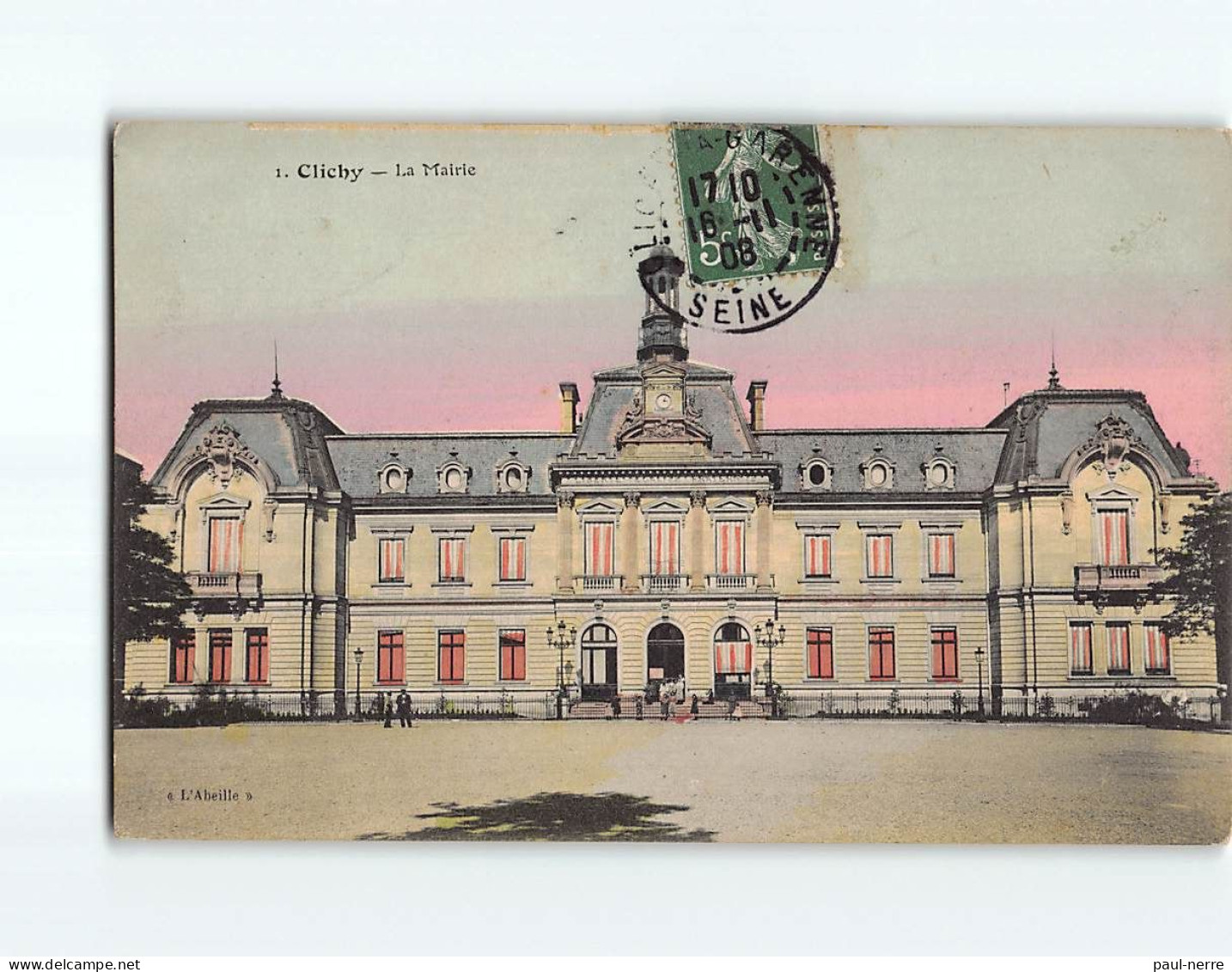 CLICHY : La Mairie - état - Clichy