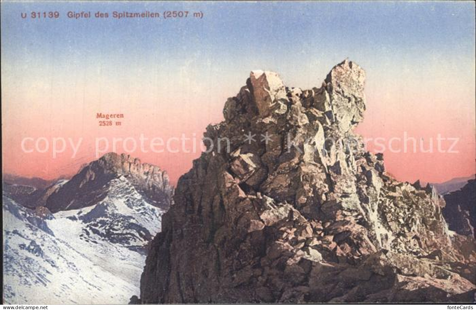 12338173 Spitzmeilen Gipfel  Spitzmeilen - Autres & Non Classés