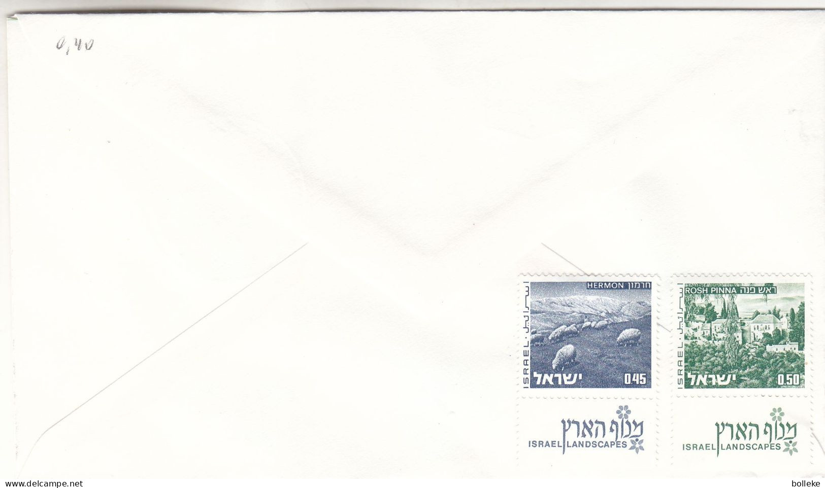 Israël - Lettre De 1976 - Oblit Jerusalem - - Cartas & Documentos