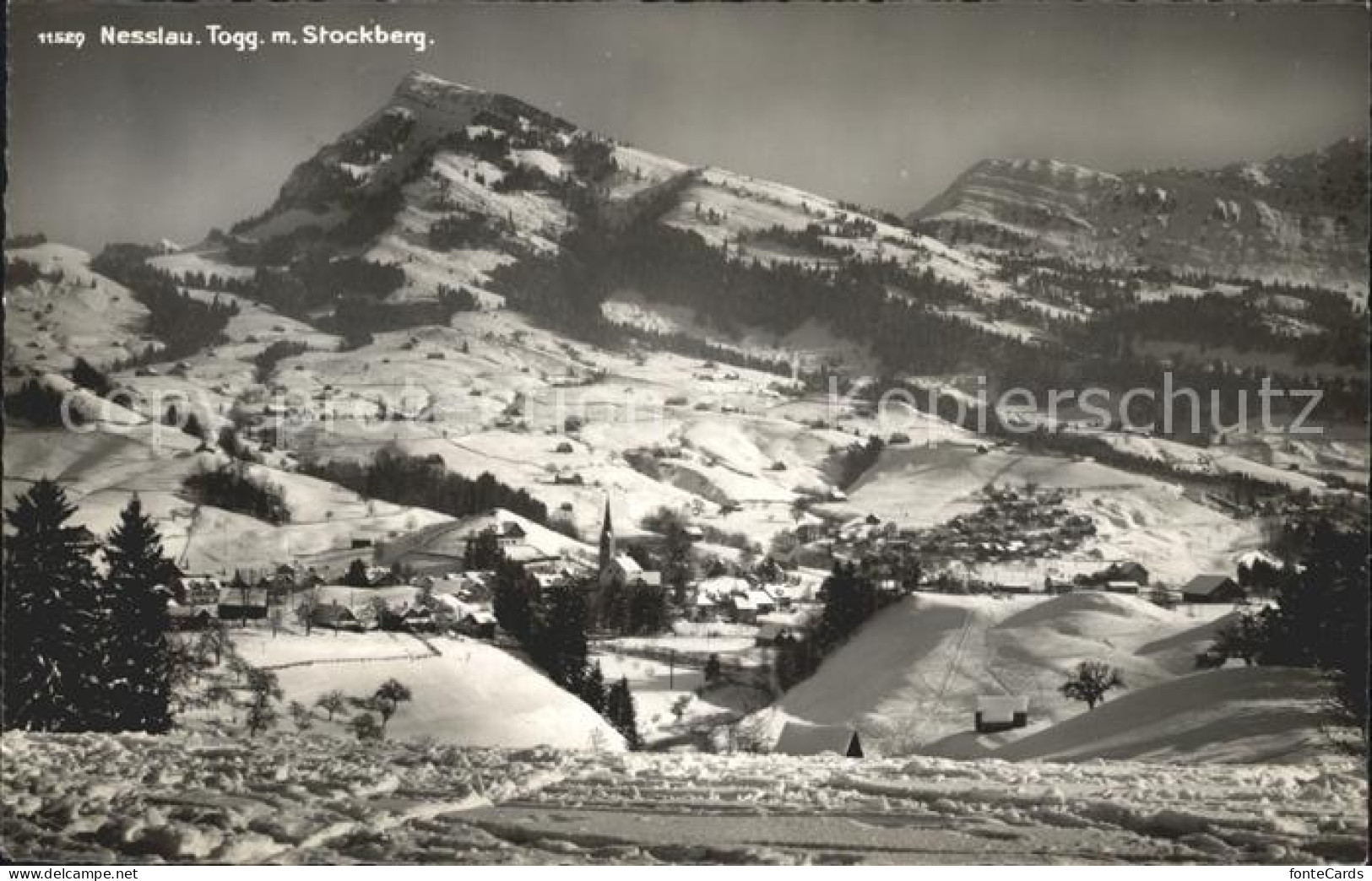 12338000 Nesslau Mit Stockberg Nesslau - Sonstige & Ohne Zuordnung