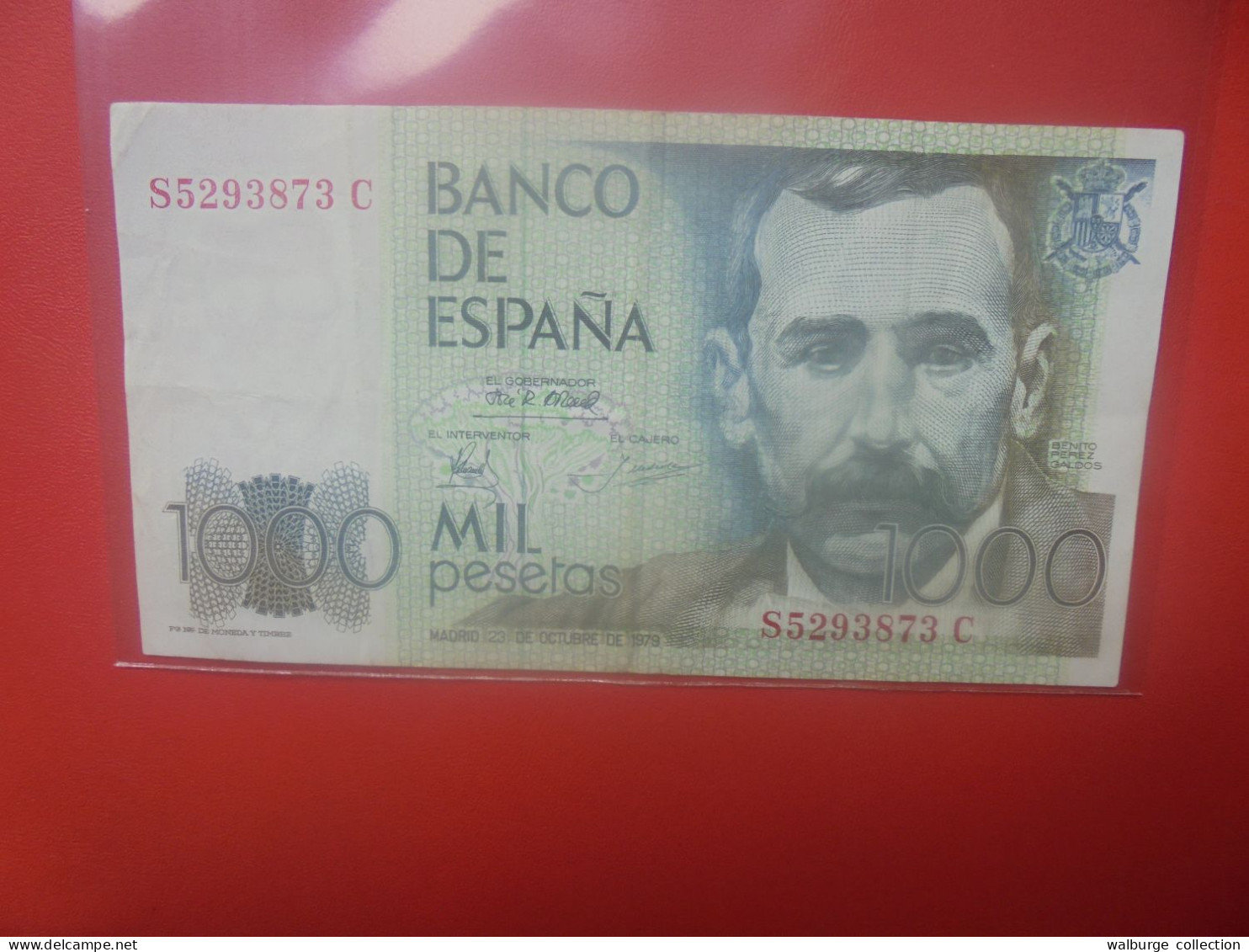 ESPAGNE 1000 PESETAS 1979 Circuler (B.33) - [ 4] 1975-…: Juan Carlos I.