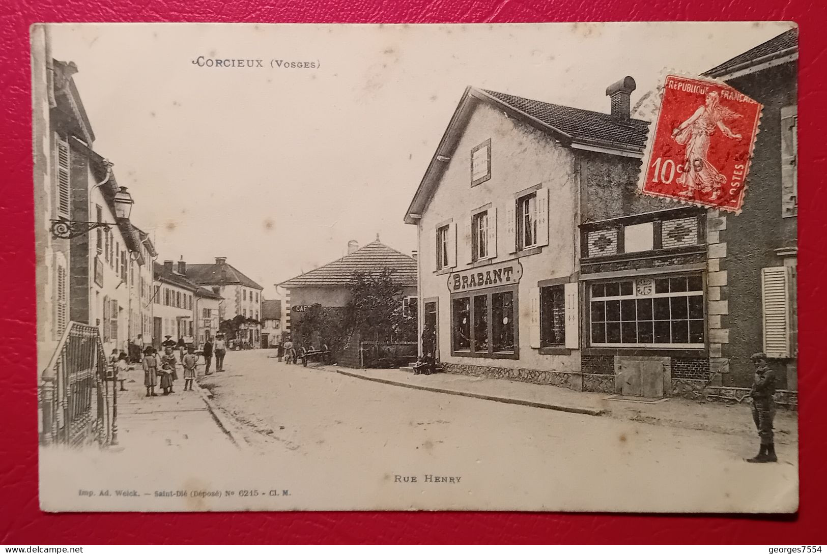 88 - CORCIEUX - RUE HENRY - Corcieux