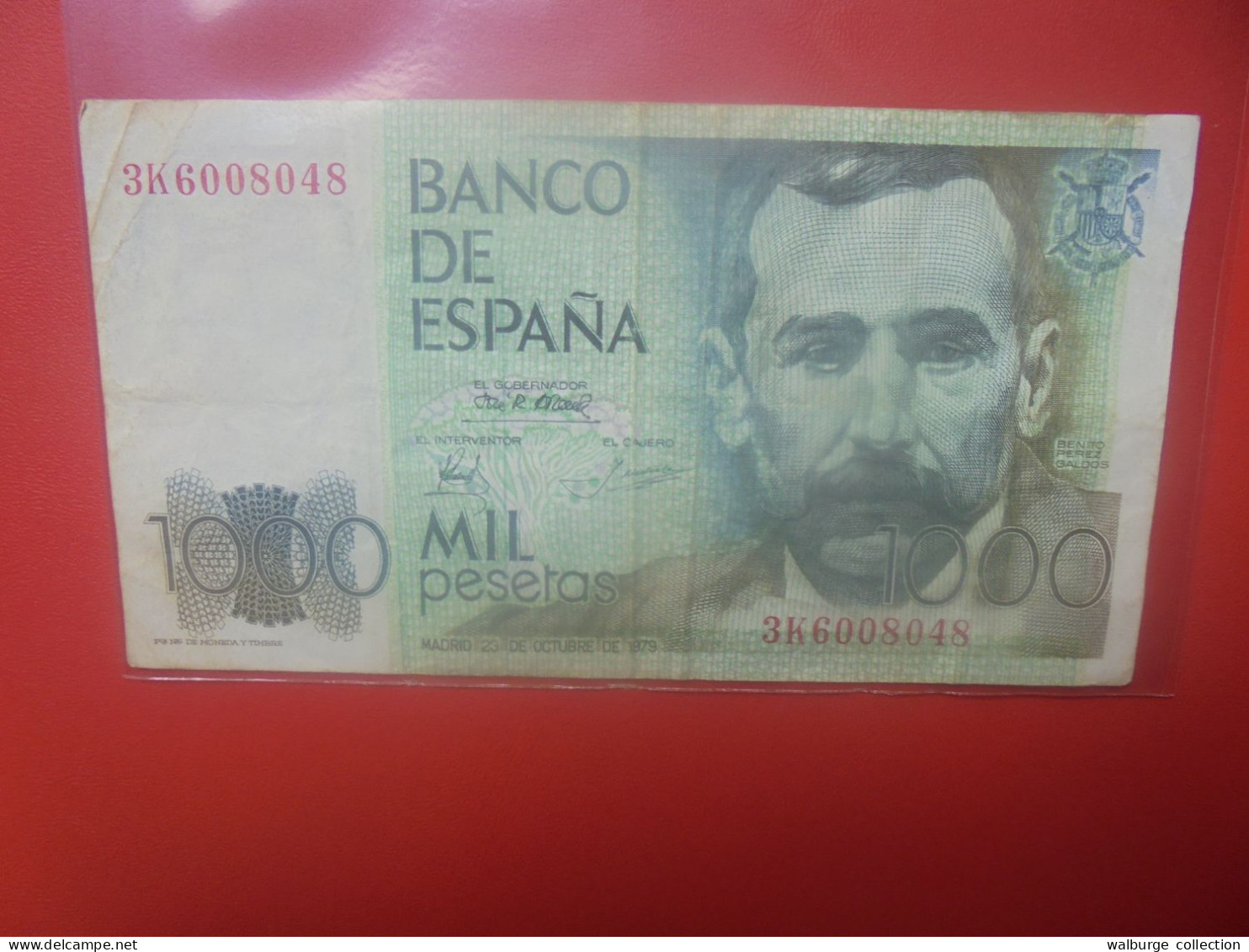 ESPAGNE 1000 PESETAS 1979 Circuler (B.33) - [ 4] 1975-…: Juan Carlos I.