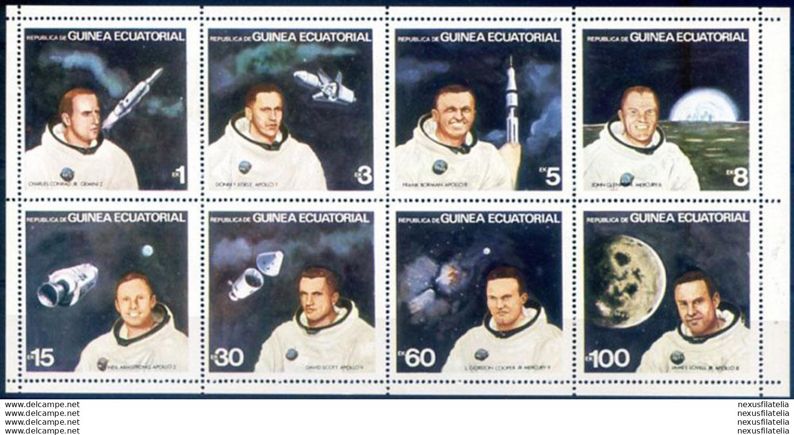 Astronautica. Missioni Americane 1979. - Äquatorial-Guinea