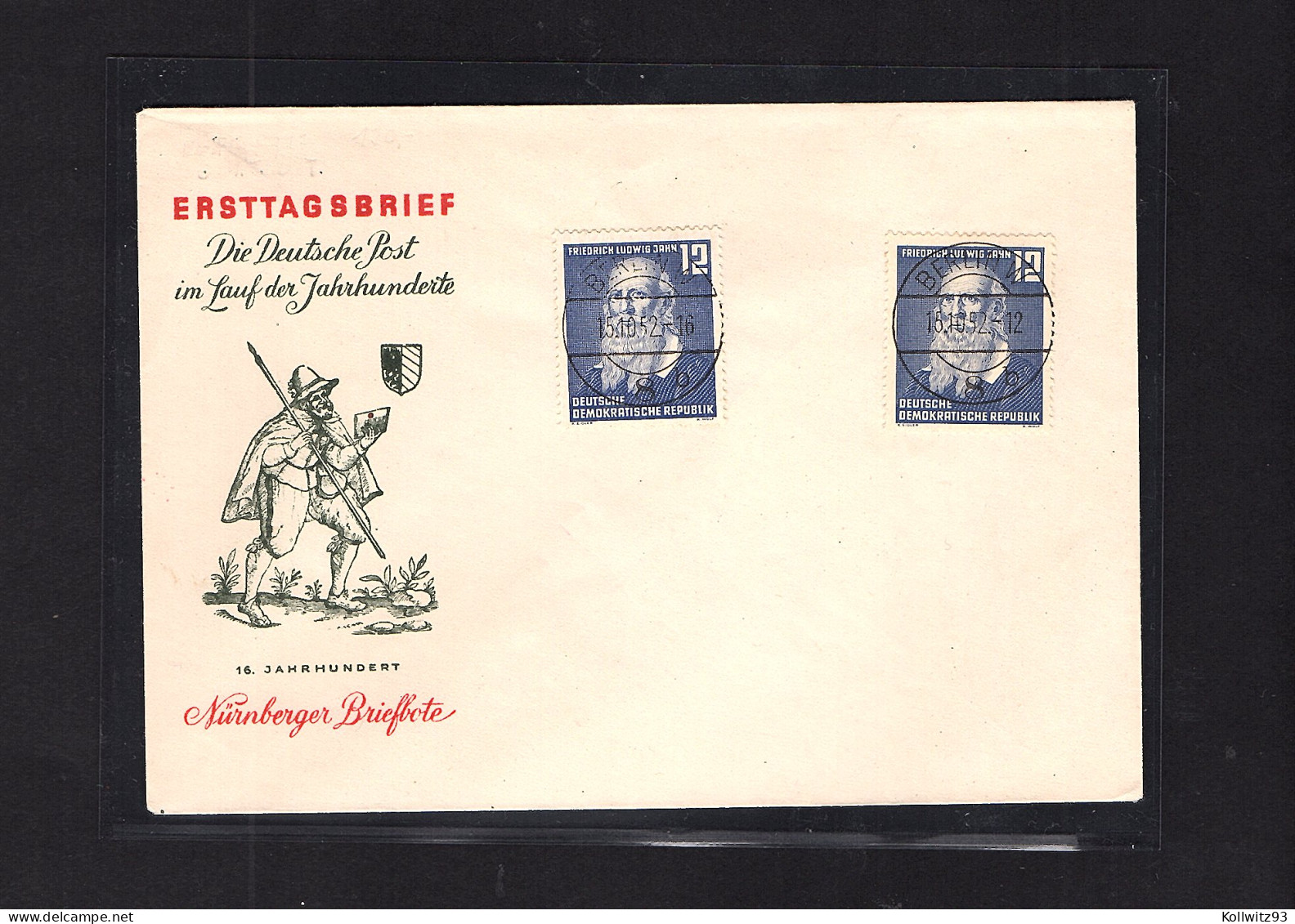 DDR. FDC. Mi.-Nr. 317 - Otros & Sin Clasificación